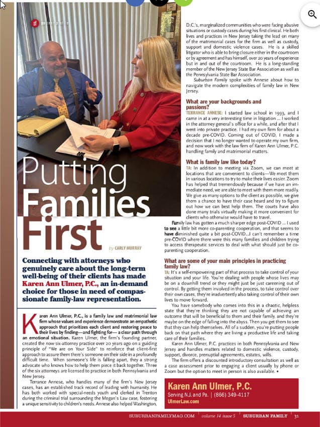 Putting Families First